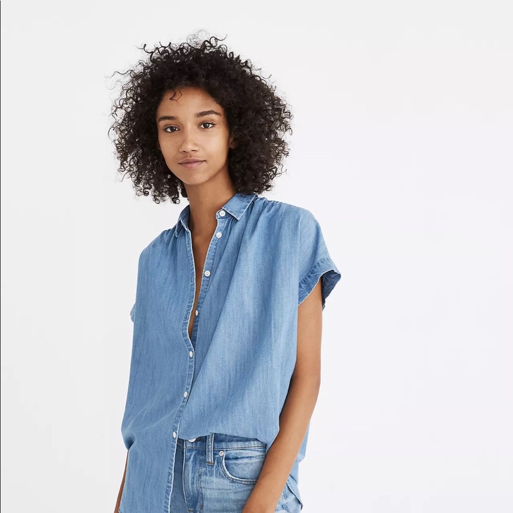 Madewell | Central Shirt in Roberta Indigo